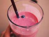 Smoothie menthe fraise