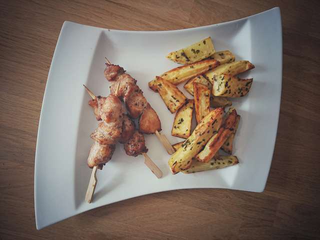 Recettes de Brochettes de Poulet de cuisinepinup