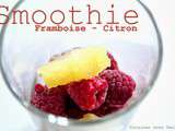 Smoothie Framboise - citron
