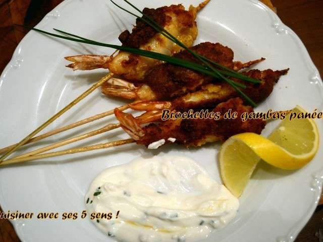 Recettes de Gambas de Cuisiner avec ses 5 sens