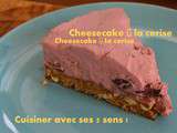 Cheesecake à la cerise