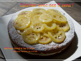 Gâteau tendre au citron