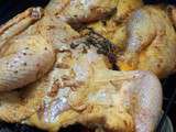 Poulet poussière, poulet grillé de la Réunion