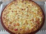 Pizza blanche au St Nectaire