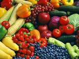 Fruits et légumes de saison en aôut