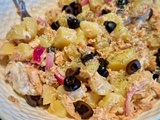 Salade de Pommes de terre au Saumon (cuit)