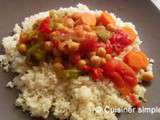 Couscous aux légumes - Recette facile sur Cuisiner Simple