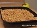 Crumble Pomme Speculoos
