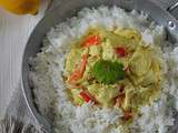 Petit Curry de Cabillaud pour votre prochain déjeuner ? #CuisinerToutSimplement #currycabillaud