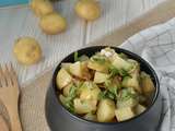 Salade de pommes de terre sautées Citron - Coriandre