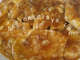 Aiguillette de poulet sauce paprika (sans matière grasse)