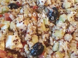 Salade boulgour et quinoa