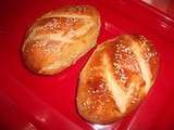Moricettes au sésame (petits pains salés):