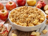 Crumble allégé aux pommes sans beurre