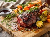 Cuisse de chevreuil au four