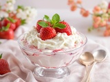 Délice printanier en 2 ingrédients : fraises et mascarpone