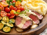 Filet mignon au chorizo et crème onctueuse
