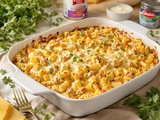 Gratin de pâtes au thon express