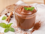 Mousse au chocolat bien ferme et intense
