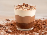 Mousse aux trois chocolats onctueuse