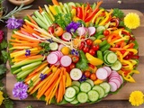 Présentation decoration plateau de crudités : astuces et idées