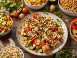 Que manger avec des brochettes de poulet
