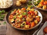 Que manger avec un poulet basquaise