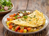 Que manger avec une omelette aux champignons