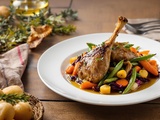 Quels légumes pour accompagner des cuisses de canard confites
