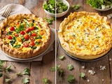 Quiche : pâte brisée ou feuilletée