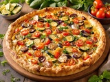 Quiche sans pâte aux légumes du soleil