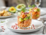 Tartare printanier : recette irrésistible de saumon fumé et avocat