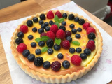 Tarte aux mûres : une recette gourmande à la crème pâtissière