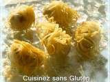 Croustillants de vermicelles de soja et boudin blanc