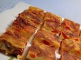 Tortillas aux poivrons et chorizo sans gluten