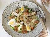 Salade César allégée et proteinée