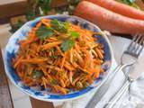 Salade de carottes aux raisins secs