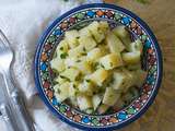 Salade de pommes de terre à la marocaine