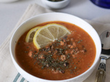 Tchich bel karnit, la soupe de poulpe tunisienne