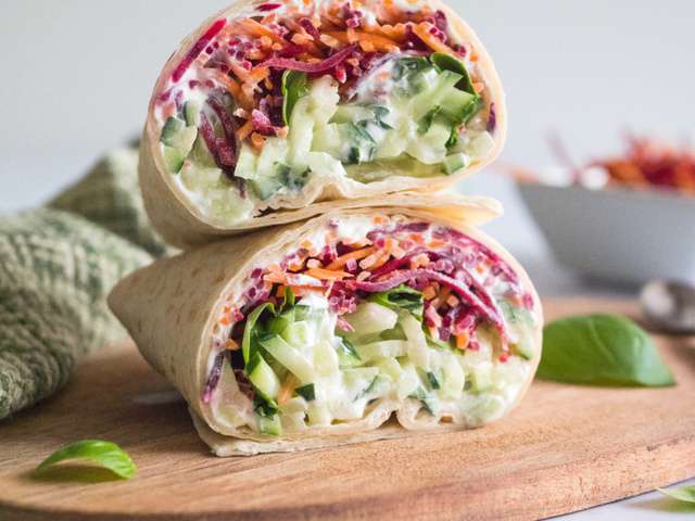 Recettes de Wrap et Légumes