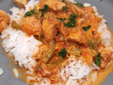 Curry Thaï de poulet à la citronnelle