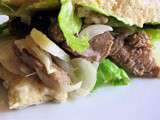 Sandwich grec pour me donner des forces pour mon régime