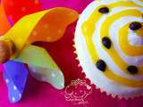 Cupcakes Fruit de la passion et Lemon Curd