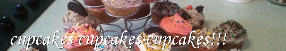 Recettes de cupcakes cupcakes cupcakes!!!