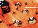 Biscuits araignées pour Halloween