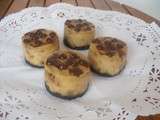 Mini cheesecakes au beurre de cacahuète