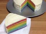 Rainbow cake (Gâteau arc-en-ciel)