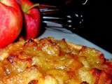 Tartelettes pommes & caramel - pâte sablée à la cannelle