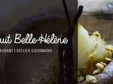 Mi-cuit Belle Hélène – dessert du restaurant l’Atelier Gourmand (Tours)