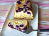Cake citron myrtilles